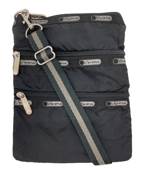 LeSportsac（レスポートサック）LeSportsac (レスポートサック) ショルダーバッグ ブラックの古着・服飾アイテム