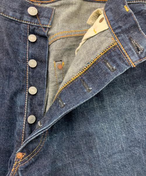 EVISU（エヴィス）EVISU (エヴィス) 2001 カモメペイントデニムパンツ インディゴ サイズ:W35×L35の古着・服飾アイテム