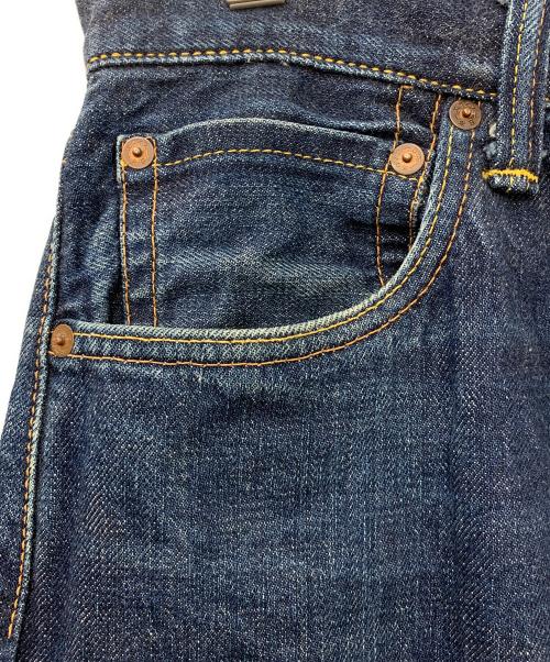 EVISU（エヴィス）EVISU (エヴィス) 2001 カモメペイントデニムパンツ インディゴ サイズ:W35×L35の古着・服飾アイテム