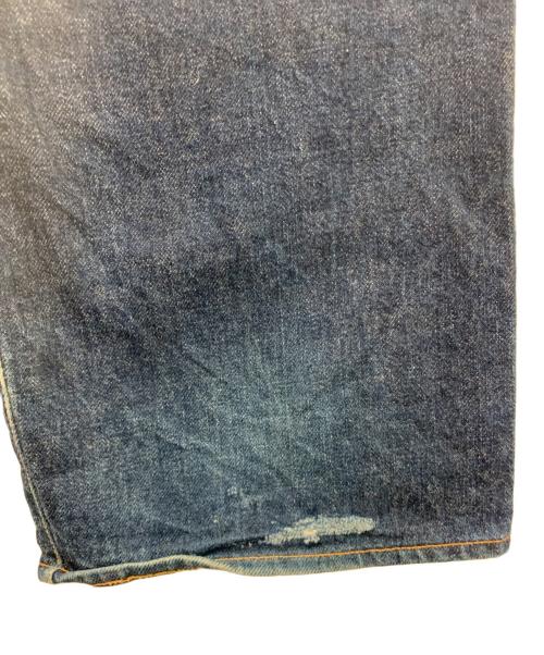 EVISU（エヴィス）EVISU (エヴィス) 2001 カモメペイントデニムパンツ インディゴ サイズ:W35×L35の古着・服飾アイテム
