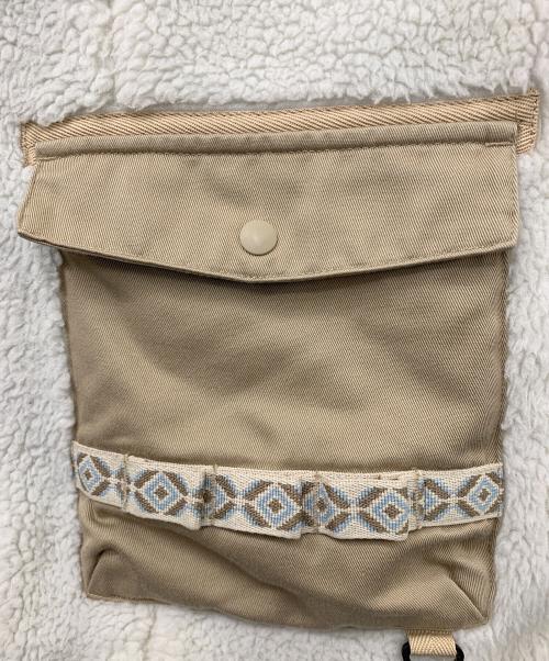 Columbia（コロンビア）Columbia (コロンビア) シカゴアベニューリバーシブルフリースジャケット ホワイト×ベージュ サイズ:Lの古着・服飾アイテム