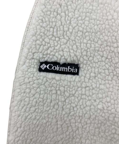 Columbia（コロンビア）Columbia (コロンビア) シカゴアベニューリバーシブルフリースジャケット ホワイト×ベージュ サイズ:XLの古着・服飾アイテム