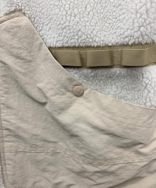 Columbia（コロンビア）Columbia (コロンビア) シカゴアベニューリバーシブルフリースジャケット ホワイト×ベージュ サイズ:XLの古着・服飾アイテム