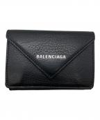 BALENCIAGAバレンシアガ）の古着「コンパクトウォレット」｜ブラック