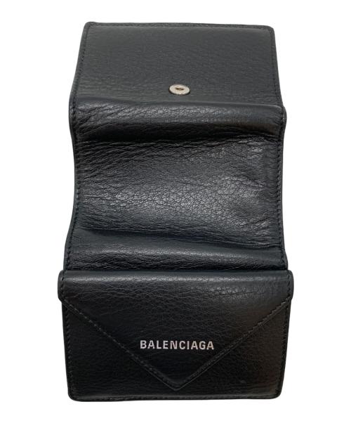 BALENCIAGA（バレンシアガ）BALENCIAGA (バレンシアガ) コンパクトウォレット ブラックの古着・服飾アイテム