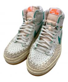 NIKE（ナイキ）の古着「WMNS AIR JORDAN 1 RETRO HI UNION」｜ホワイト×グリーン