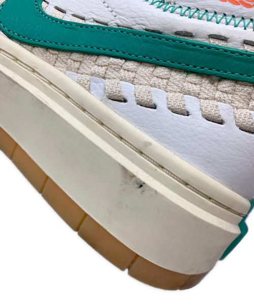 NIKE（ナイキ）NIKE (ナイキ) WMNS AIR JORDAN 1 RETRO HI UNION ホワイト×グリーン サイズ:25の古着・服飾アイテム