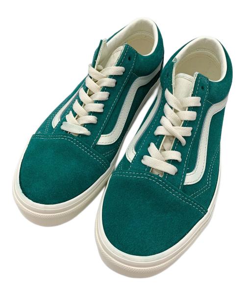 VANS（ヴァンズ）VANS (ヴァンズ) ローカットスニーカー グリーン サイズ:23.5の古着・服飾アイテム