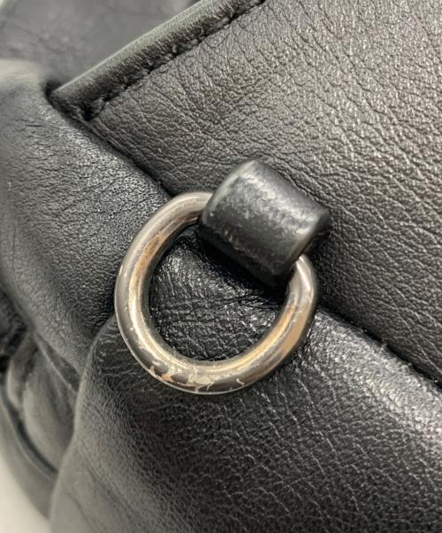 COACH（コーチ）COACH (コーチ) ウエストバッグ シグネチャー ブラック×ブラウンの古着・服飾アイテム
