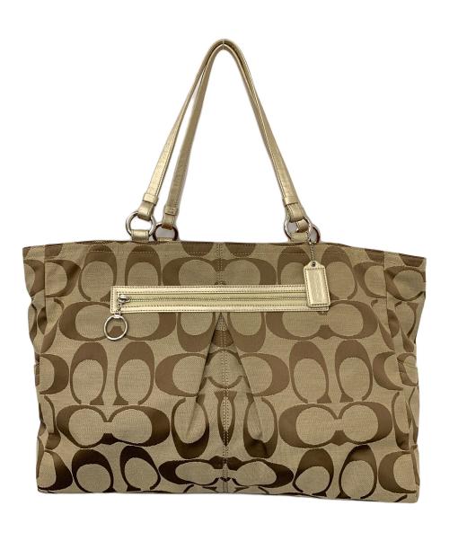COACH（コーチ）COACH (コーチ) トートバッグ シグネチャーの古着・服飾アイテム