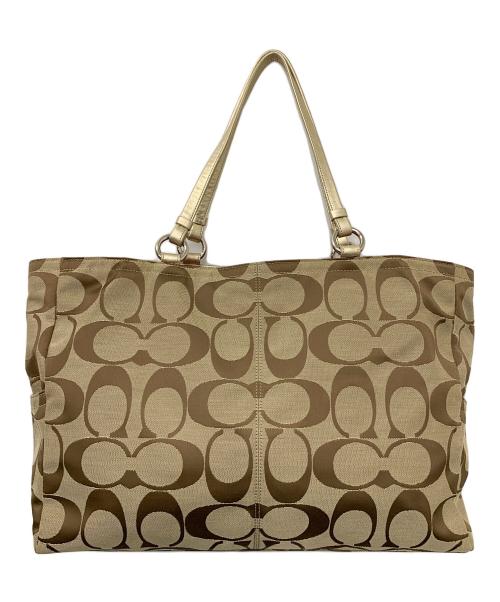 COACH（コーチ）COACH (コーチ) トートバッグ シグネチャーの古着・服飾アイテム