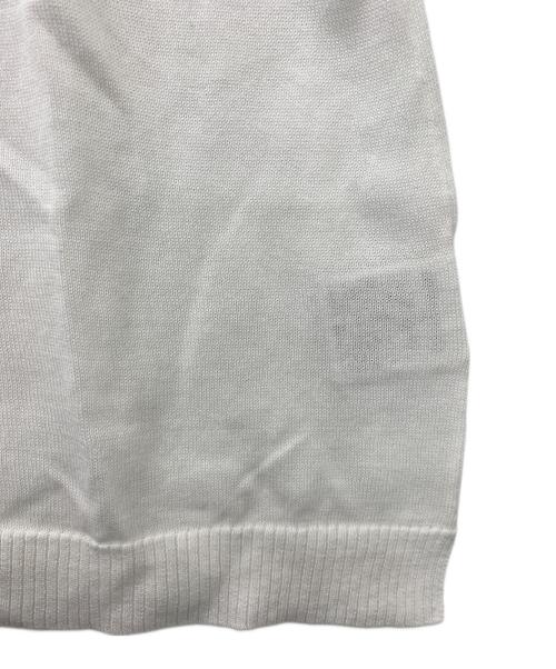 BLUE LABEL CRESTBRIDGE（ブルーレーベルクレストブリッジ）BLUE LABEL CRESTBRIDGE (ブルーレーベルクレストブリッジ) 半袖ブラウス ホワイト サイズ:38の古着・服飾アイテム