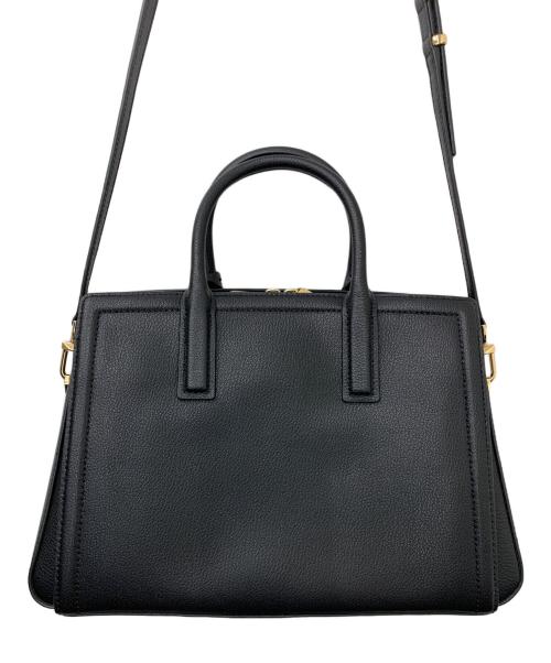 MICHAEL KORS（マイケルコース）MICHAEL KORS (マイケルコース) LAILA レザー サッチェル ミディアム ブラックの古着・服飾アイテム