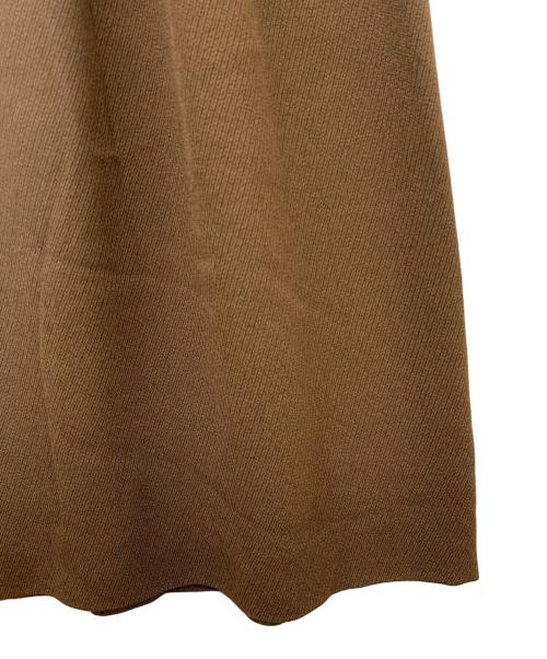 MaxMara（マックスマーラ）MaxMara (マックスマーラ) タックスカート ブラウン サイズ:40の古着・服飾アイテム