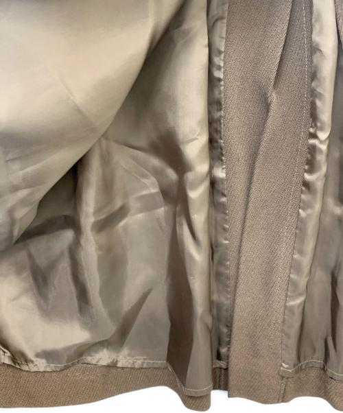 MaxMara（マックスマーラ）MaxMara (マックスマーラ) タックスカート ブラウン サイズ:40の古着・服飾アイテム