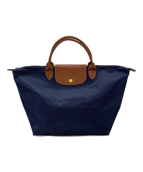 LONGCHAMP（ロンシャン）LONGCHAMP (ロンシャン) トートバッグ ネイビーの古着・服飾アイテム