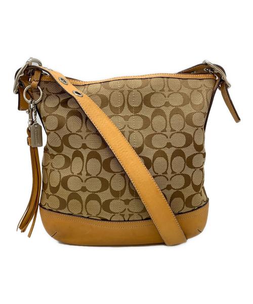 COACH（コーチ）COACH (コーチ) ショルダーバッグ ブラウンの古着・服飾アイテム