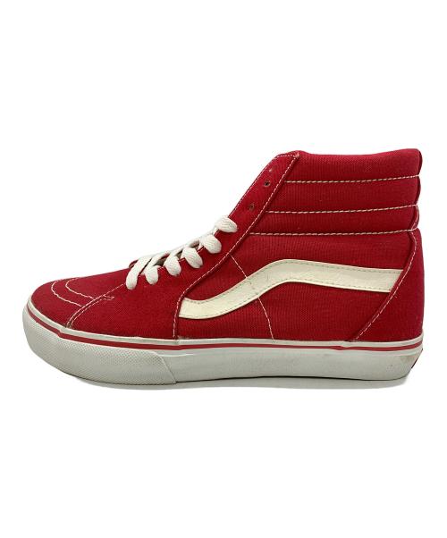 VANS（ヴァンズ）VANS (ヴァンズ) SK8-Hi レッド サイズ:25の古着・服飾アイテム
