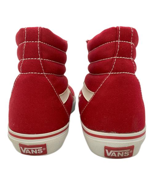 VANS（ヴァンズ）VANS (ヴァンズ) SK8-Hi レッド サイズ:25の古着・服飾アイテム
