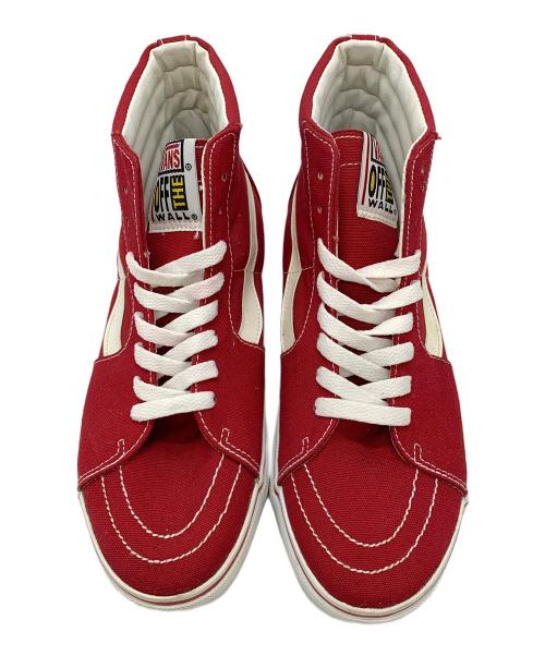 VANS（ヴァンズ）VANS (ヴァンズ) SK8-Hi レッド サイズ:25の古着・服飾アイテム