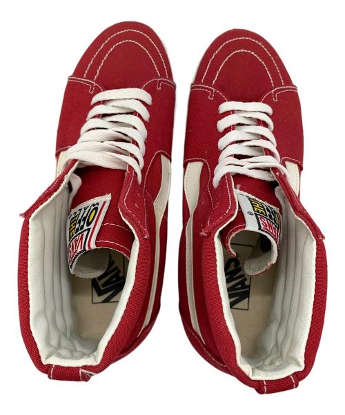 VANS（ヴァンズ）VANS (ヴァンズ) SK8-Hi レッド サイズ:25の古着・服飾アイテム