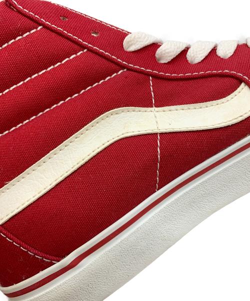 VANS（ヴァンズ）VANS (ヴァンズ) SK8-Hi レッド サイズ:25の古着・服飾アイテム