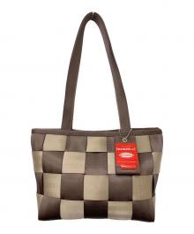 Seatbeltbag（シートベルトバッグ）の古着「トートバッグ」｜ベージュ×ブラウン