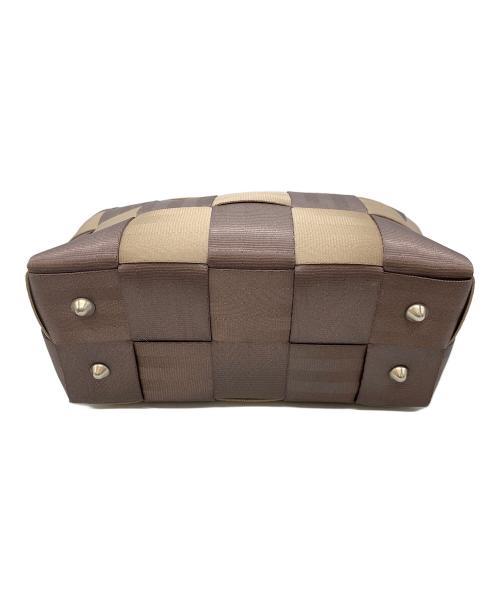 Seatbeltbag（シートベルトバッグ）Seatbeltbag (シートベルトバッグ) トートバッグ ベージュ×ブラウンの古着・服飾アイテム
