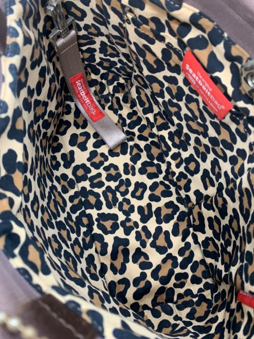 Seatbeltbag（シートベルトバッグ）Seatbeltbag (シートベルトバッグ) トートバッグ ベージュ×ブラウンの古着・服飾アイテム