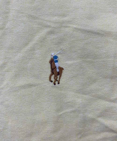 RALPH LAUREN（ラルフローレン）RALPH LAUREN (ラルフローレン) オックスフォードシャツ イエロー サイズ:15 1/2の古着・服飾アイテム