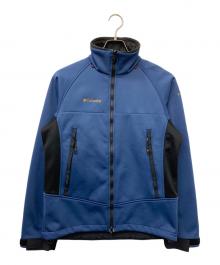 Columbia（コロンビア）の古着「ジップアップジャケット TITANIUM」｜ブルー
