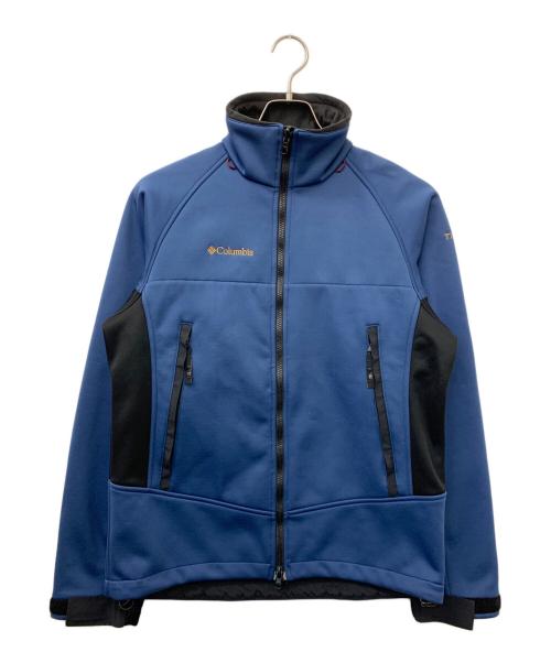 Columbia（コロンビア）Columbia (コロンビア) ジップアップジャケット TITANIUM ブルー サイズ:Sの古着・服飾アイテム