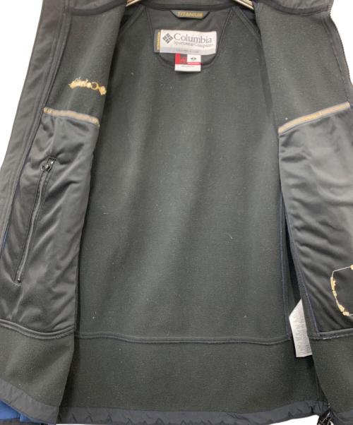 Columbia（コロンビア）Columbia (コロンビア) ジップアップジャケット TITANIUM ブルー サイズ:Sの古着・服飾アイテム