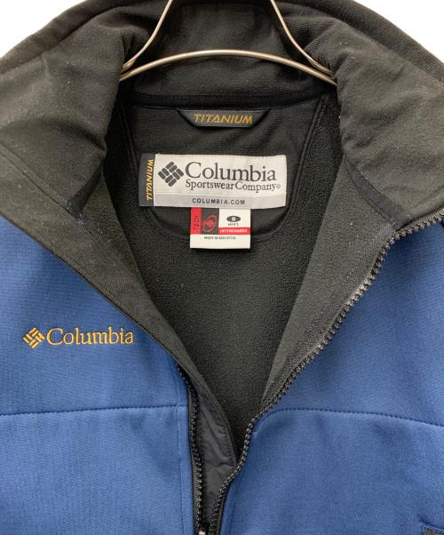 Columbia（コロンビア）Columbia (コロンビア) ジップアップジャケット TITANIUM ブルー サイズ:Sの古着・服飾アイテム