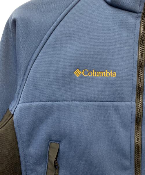 Columbia（コロンビア）Columbia (コロンビア) ジップアップジャケット TITANIUM ブルー サイズ:Sの古着・服飾アイテム