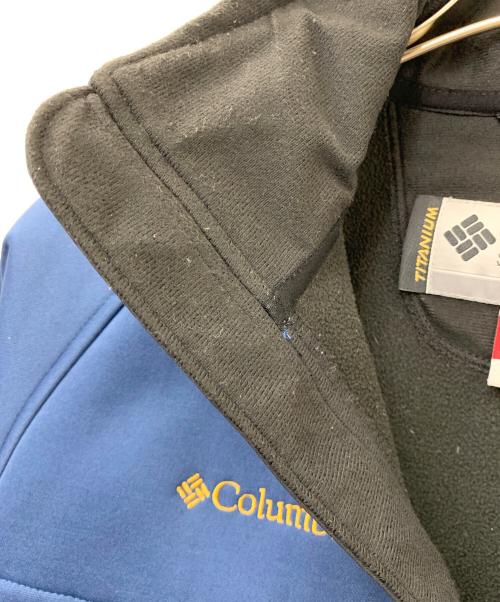 Columbia（コロンビア）Columbia (コロンビア) ジップアップジャケット TITANIUM ブルー サイズ:Sの古着・服飾アイテム