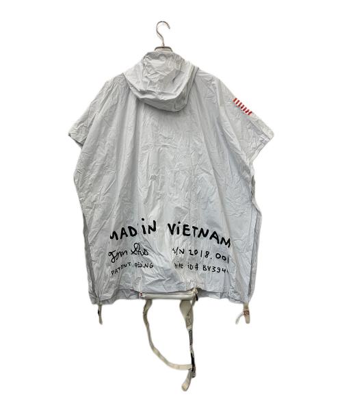 NIKE（ナイキ）NIKE (ナイキ) Tom Sachs (トム・サックス) NIKECRAFT Exploding Poncho ホワイトの古着・服飾アイテム
