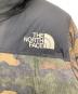 中古・古着 THE NORTH FACE (ザ ノース フェイス) Novelty Nuptse Jacket グリーン×ブラック サイズ:L：20000円
