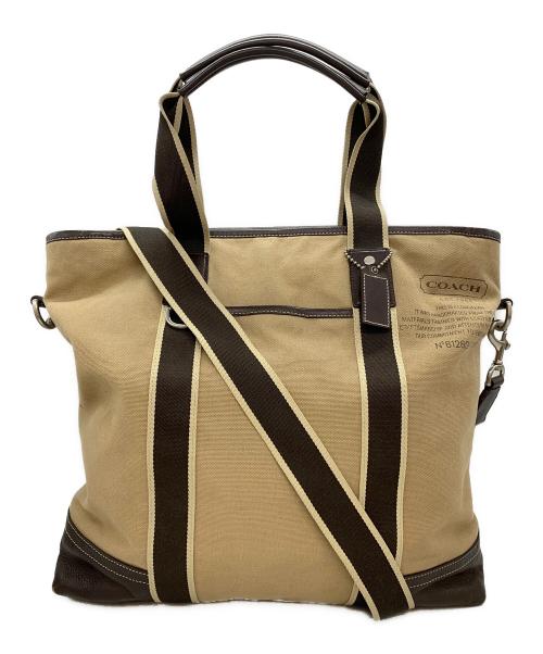 COACH（コーチ）COACH (コーチ) 2WAYバッグ ブラウンの古着・服飾アイテム