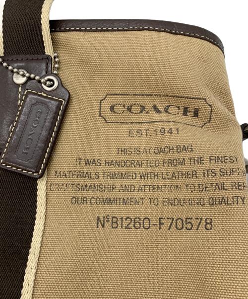 COACH（コーチ）COACH (コーチ) 2WAYバッグ ブラウンの古着・服飾アイテム