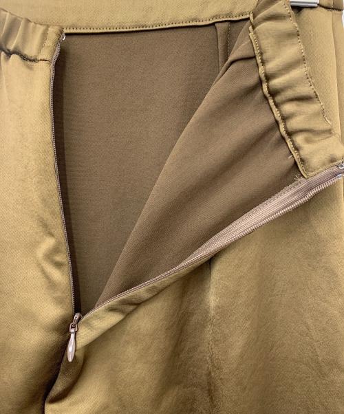 Plage（プラージュ）Plage (プラージュ) grossy satin スカート カーキ サイズ:38の古着・服飾アイテム