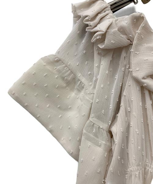 Snidel（スナイデル）Snidel (スナイデル) 半袖ブラウス ピンクの古着・服飾アイテム