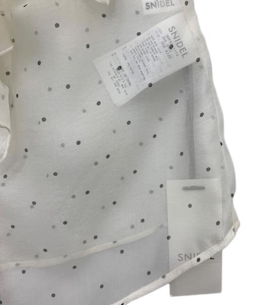 Snidel（スナイデル）Snidel (スナイデル) ノースリーブブラウス ホワイト サイズ:Fの古着・服飾アイテム