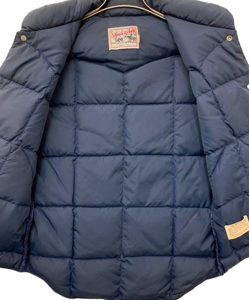 LEE（リー）LEE (リー) ストームライダーダウンベスト ネイビー サイズ:Sの古着・服飾アイテム