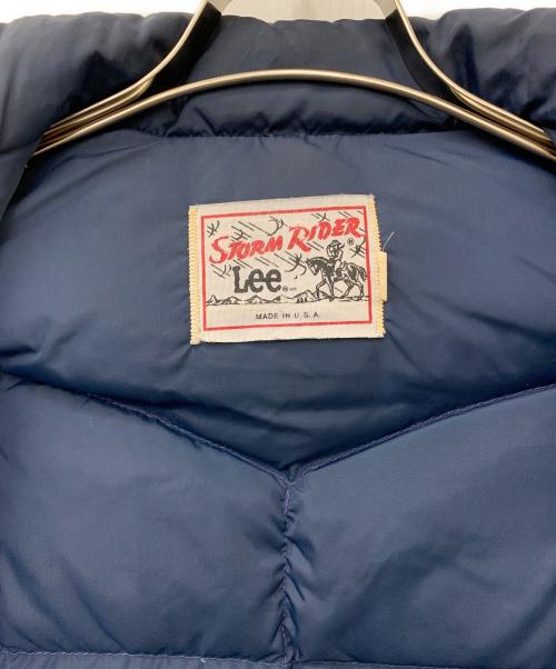 LEE（リー）LEE (リー) ストームライダーダウンベスト ネイビー サイズ:Sの古着・服飾アイテム