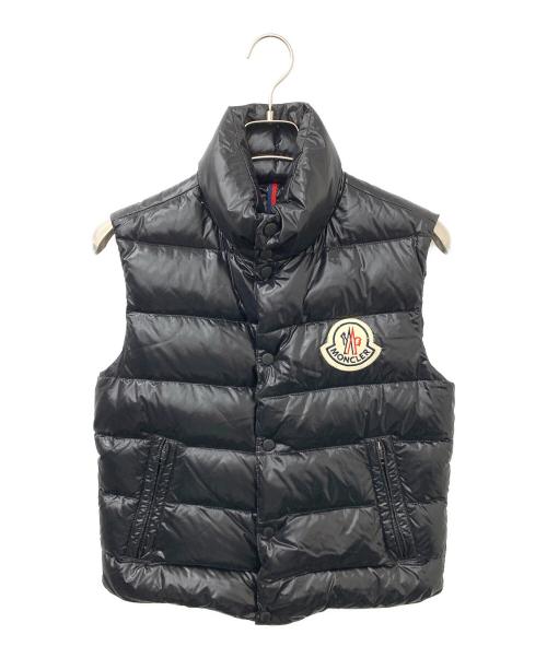 MONCLER（モンクレール）MONCLER (モンクレール) TIBETダウンベスト ブラックの古着・服飾アイテム