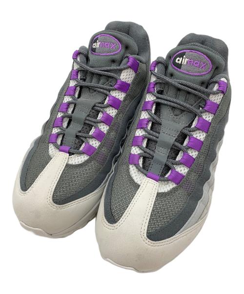 NIKE（ナイキ）NIKE (ナイキ) NIKE AIR MAX 95 BIG BUBBLE パープル×グレー サイズ:27の古着・服飾アイテム