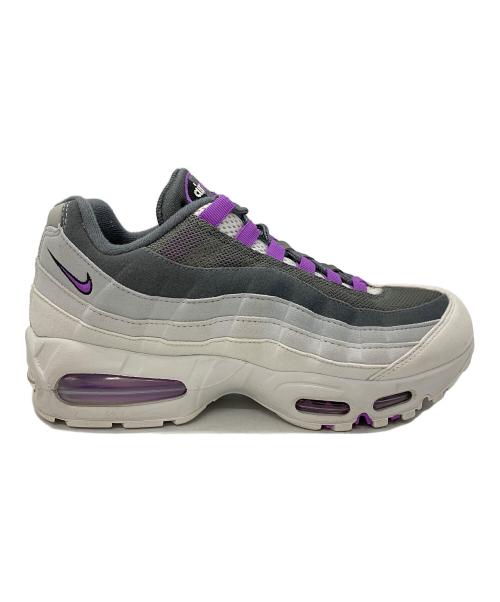 NIKE（ナイキ）NIKE (ナイキ) NIKE AIR MAX 95 BIG BUBBLE パープル×グレー サイズ:27の古着・服飾アイテム
