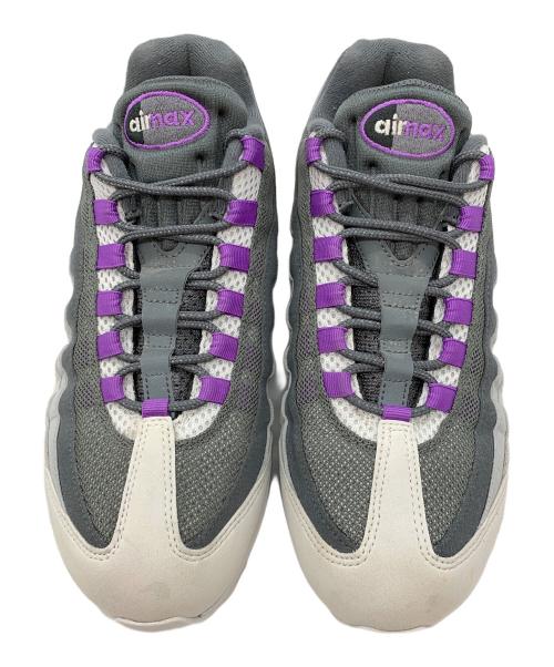 NIKE（ナイキ）NIKE (ナイキ) NIKE AIR MAX 95 BIG BUBBLE パープル×グレー サイズ:27の古着・服飾アイテム