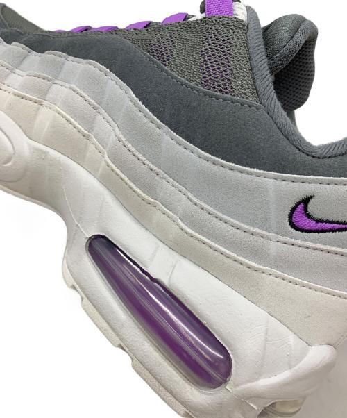 NIKE（ナイキ）NIKE (ナイキ) NIKE AIR MAX 95 BIG BUBBLE パープル×グレー サイズ:27の古着・服飾アイテム